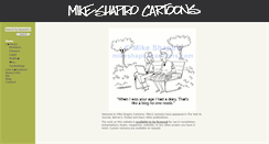 Desktop Screenshot of mikeshapirocartoons.com
